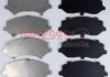 Колодки дискового тормоза METZGER 1170841 (фото 4)