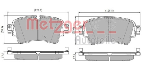 Автозапчастина METZGER 1170904