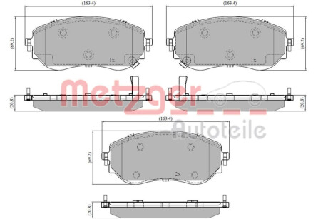 Автозапчасть METZGER 1170936