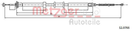 Автозапчастина METZGER 12.0766 (фото 1)