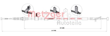 Автозапчастина METZGER 1.MA007