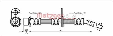 Автозапчастина METZGER 4112167