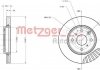 Тормозной диск METZGER 6110059 (фото 1)