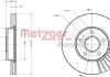 Тормозной диск METZGER 6110070 (фото 1)