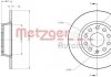 Тормозной диск METZGER 6110108 (фото 1)