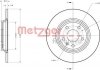 Тормозной диск METZGER 6110125 (фото 1)