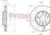 Тормозной диск METZGER 6110206 (фото 1)