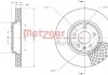 Тормозной диск METZGER 6110425 (фото 1)