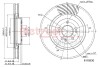 Диск тормозной (передний) MB M-class (W163) 98-05 (345х32) METZGER 6110530 (фото 1)