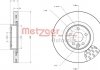 Тормозной диск METZGER 6110659 (фото 1)