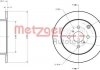 Тормозной диск METZGER 6110710 (фото 1)