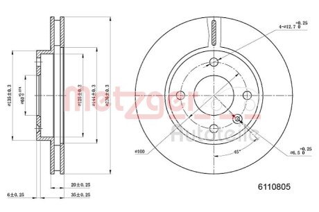 METZGER 6110805