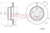 Диск гальмівний (задній) BMW 5 (E60/E61) 525d/xd/i/xi/530d/xd/xi 05-10 (319.7x20)(з покриттям)(вент.) METZGER 6110877 (фото 1)