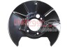 Splash Panel, brake disc METZGER 6115488 (фото 1)