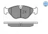 Комплект тормозных колодок, дисковый тормоз MEYLE 025 211 5419 (фото 2)