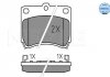Комплект тормозных колодок, дисковый тормоз MEYLE 025 213 5514/W (фото 1)