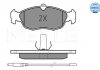 Комплект тормозных колодок, дисковый тормоз MEYLE 025 214 3017/W (фото 2)