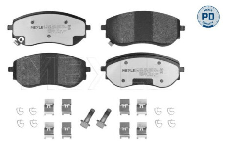 ГАЛЬМІВНІ КОЛОДКИ. DB P. X470 2.3-3.0 D 17- MEYLE 025 226 6021/PD