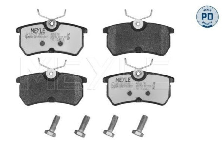 ГАЛЬМІВНІ КОЛОДКИ. FORD T. FOCUS 1.4-2.0 10/98- MEYLE 0252335314PD