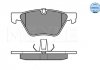 Комплект тормозных колодок, дисковый тормоз MEYLE 025 240 9620 (фото 2)