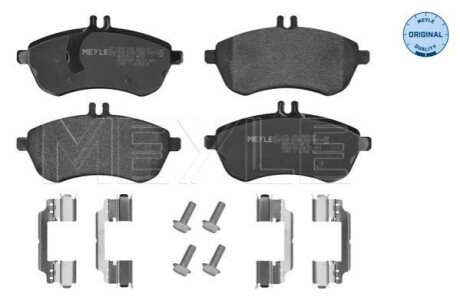 ГАЛЬМІВНІ КОЛОДКИ. DB P. W204 07- MEYLE 025 243 0620/K1