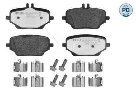 KLOCKI HAM. DB T. GLE 2,0-3,0 4-MATIC 18- MEYLE 025 262 1519/PD (фото 1)