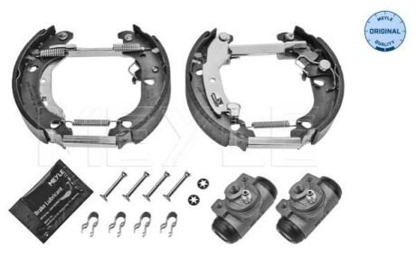 НАБІР ШИНКИ SZCZRUK. FIAT PANDA 1.1-1.4 03-13 KPL. З ЦИЛІНДРАМИ MEYLE 214 533 0036