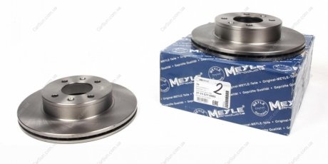 Тормозной диск MEYLE 37-15 521 0005 (фото 1)