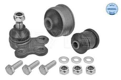 РЕМКОМПЛЕКТ ВАЖЕЛЬ КЕРУВАННЯ OPEL ASTRA F (09/91-01/05), CALIBRA (08/89-07/97), VECTRA A (04/88-12/95) VAUXHALL ASTRA MK III (01/91-03/01), КАЛІБРА MEYLE 6166100006