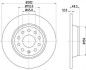 Диск тормозной MINTEX MDC1698C (фото 1)