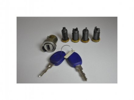 Цугалики комплект із ключами (4шт) FIAT Brava 95-01, Bravo 95-01 MIRAGLIO 85/210 (фото 1)
