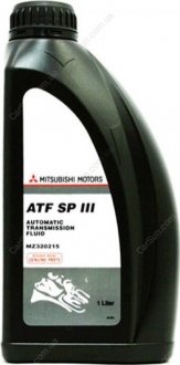 Трансмісійна олія ATF SP III 1л - (оригінал) MITSUBISHI MZ320215