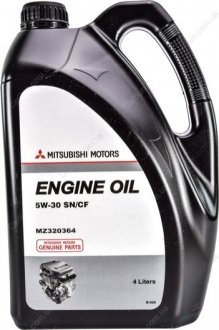 Моторна олія Engine Oil SN/CF 5W-30 4 л - (оригінал) MITSUBISHI MZ320364