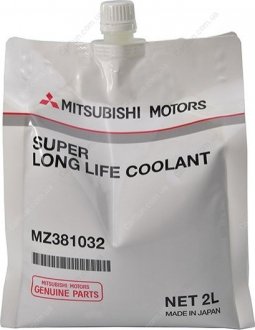 Концентрат антифриза Super Long Life Coolant зеленый 2л - MITSUBISHI MZ381032 (фото 1)