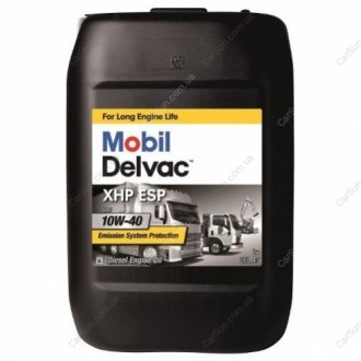 Моторна олія 20л Delvac XHP Extra 10W-40 MOBIL 121737