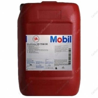 Трансмиссионное масло 20л Mobilube HD 75W-90 MOBIL 146423 (фото 1)