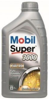 Моторное масло 1л super 3000 x1 5w-40 MOBIL 150012