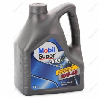 Моторна олія 10w40 SUPER 2000 X1 4л (1942046) MOBIL 152568 (фото 1)