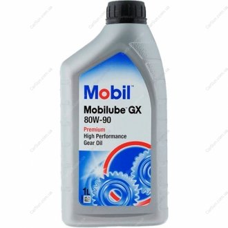 Олива трансмісійна Mobilube GX 80W90 1л MOBIL 152660 (фото 1)