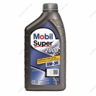 Моторное масло 1л SUPER 2000 X1 5W-30 (SOA427V1410 / MZ320270 / G052195M4) MOBIL 155184
