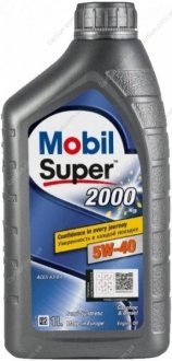 Моторное масло SUPER 2000 X3 5W-40 (A0009898301BAA4 / A0009898201AGA4) MOBIL 155338 (фото 1)