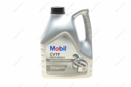 Трансмісійна олія 4л CVTF Multi-Vehicle MOBIL 156304