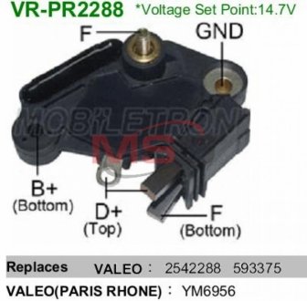 Регулятор напряжения генератора MOBILETRON VRPR2288