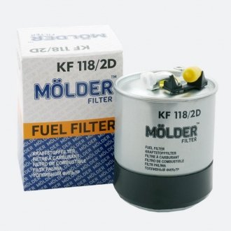 Фільтр палива DB Sprinter/Vito/A/С/E OM640/646/648 02- (під датчик) Molder KF118/2D