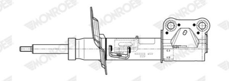 ЗАСЛІНКА MONROE 742274SP