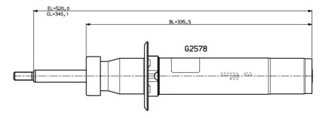 Амортизатор MONROE G2578