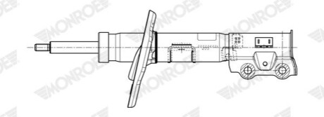 ЗАСЛІНКА MONROE G7942