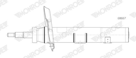 Автозапчастина MONROE G8667