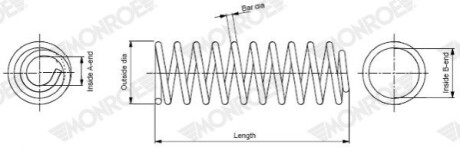 SPREZYNA PRZOD MONROE SP4085 (фото 1)