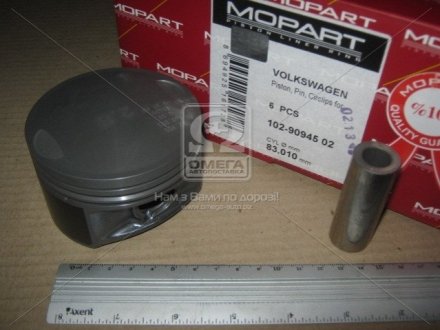 Поршень VAG 83,01 2,8 i 30V ACK 96 - (вир-во) Mopart 102-90945 02 (фото 1)